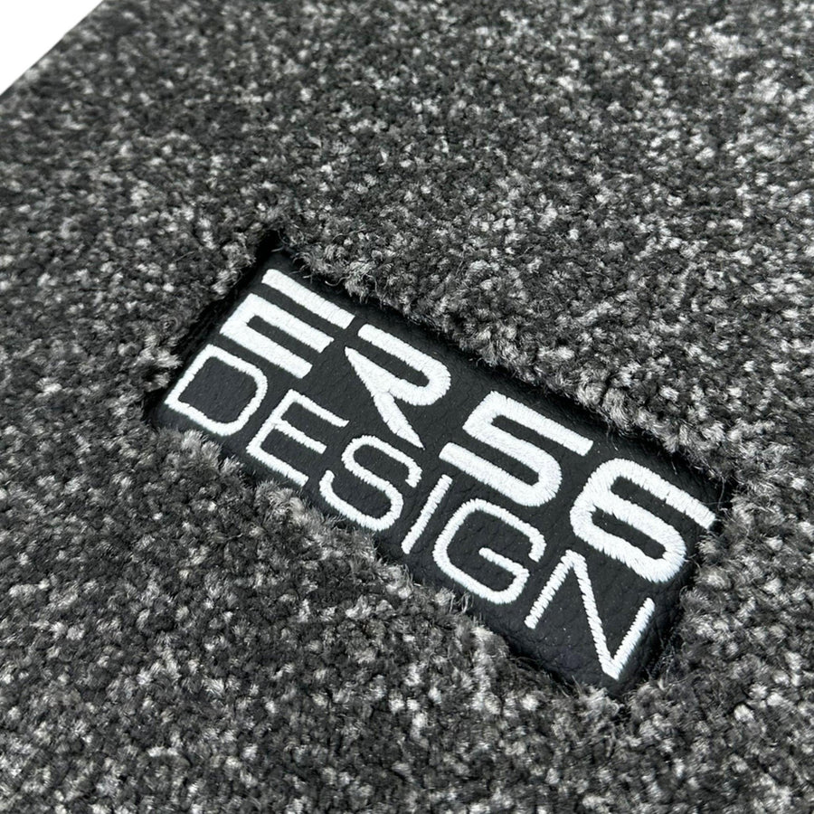 Gray Luxury Floor Mats For Mercedes Benz C-Class W203 Sedan (2000-2007) | ER56 Design - AutoWin