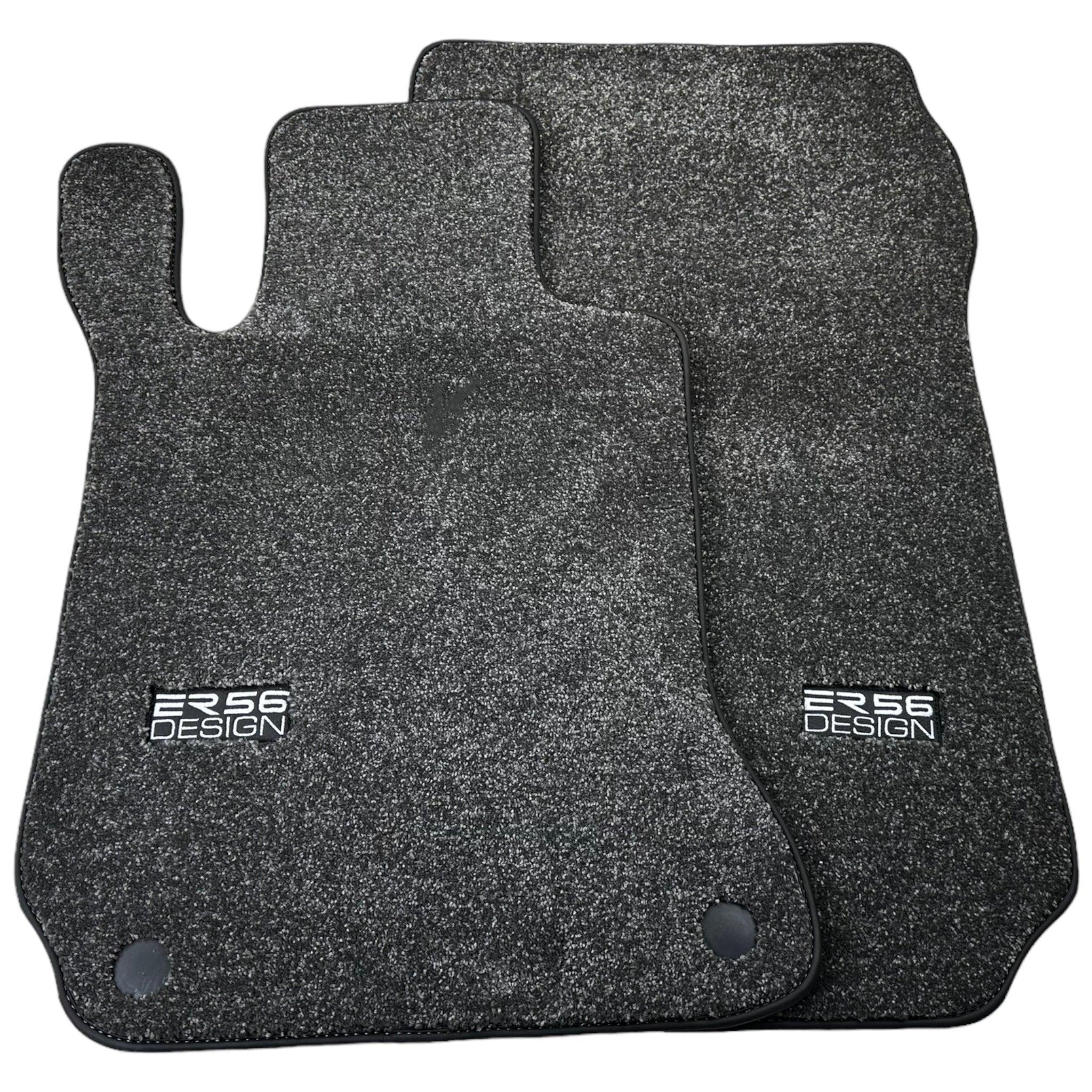 Gray Luxury Floor Mats For Mercedes Benz C-Class W206 Sedan (2021-2023) | ER56 Design - AutoWin
