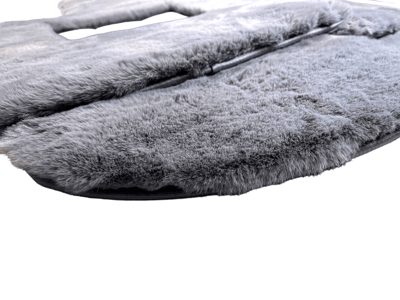 Gray Sheepskin Floor Mats For Bentley Continental GT (2003–2017) Er56 Design - AutoWin