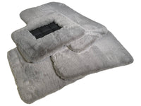 Gray Sheepskin Floor Mats For Rolls Royce Cullinan Rr31 2018-2023 Er56 Design Brand - AutoWin