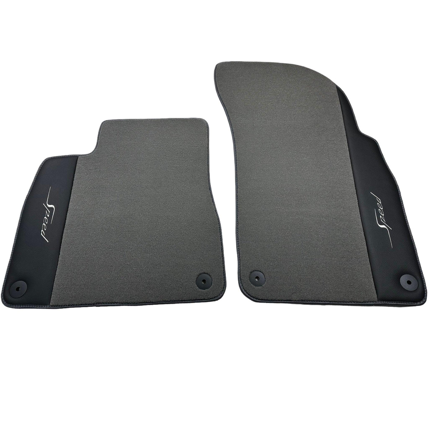 Grey Floor Mats For Bentley Flying Spur (2013-2019) with Leather - AutoWin