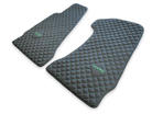 Leather Floor Mats For Aston Martin V8 Vantage (2005–2023) ER56 Design - AutoWin