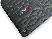 Leather Floor Mats for Lamborghini Aventador SVJ Limited Edition - AutoWin