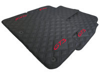 Leather Floor Mats for Porsche Cayenne GTS 2018-2023 - AutoWin