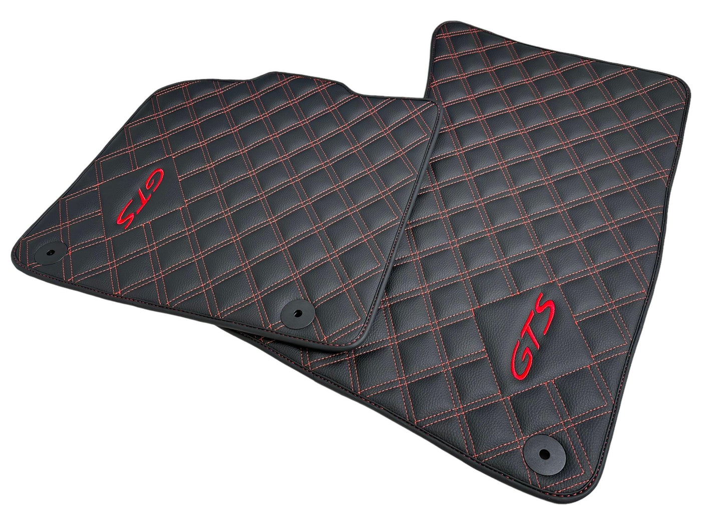 Leather Floor Mats for Porsche Panamera (2009-2016) - AutoWin