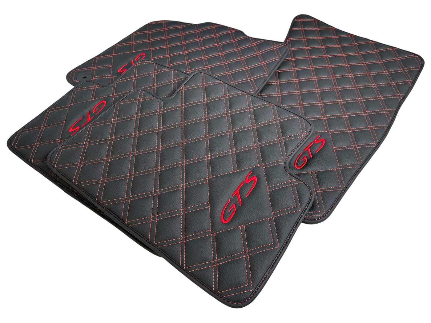 Leather Floor Mats for Porsche Panamera (2009-2016) - AutoWin