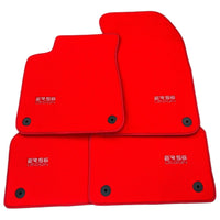 Red Floor Mats for Audi A4 - B5 Facelift Sedan (1999-2001) | ER56 Design - AutoWin
