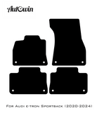 Red Floor Mats for Audi e-tron Sportback (2020-2024) | ER56 Design - AutoWin