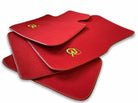 Red Floor Mats For BMW 3 Series F34 GT (2013-2020) ROVBUT Brand Tailored Set Perfect Fit Green SNIP Collection - AutoWin