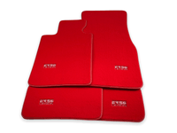 Red Floor Mats For BMW X1 Series F48 - ER56 Design Brand - AutoWin