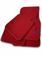 Red Floor Mats For BMW X3 Series F25 With M Package - AutoWin