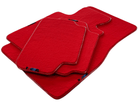 Red Floor Mats For BMW X4 Series G02 WITH M Package - AutoWin