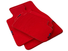 Red Floor Mats For BMW X4 Series G02 WITH M Package - AutoWin