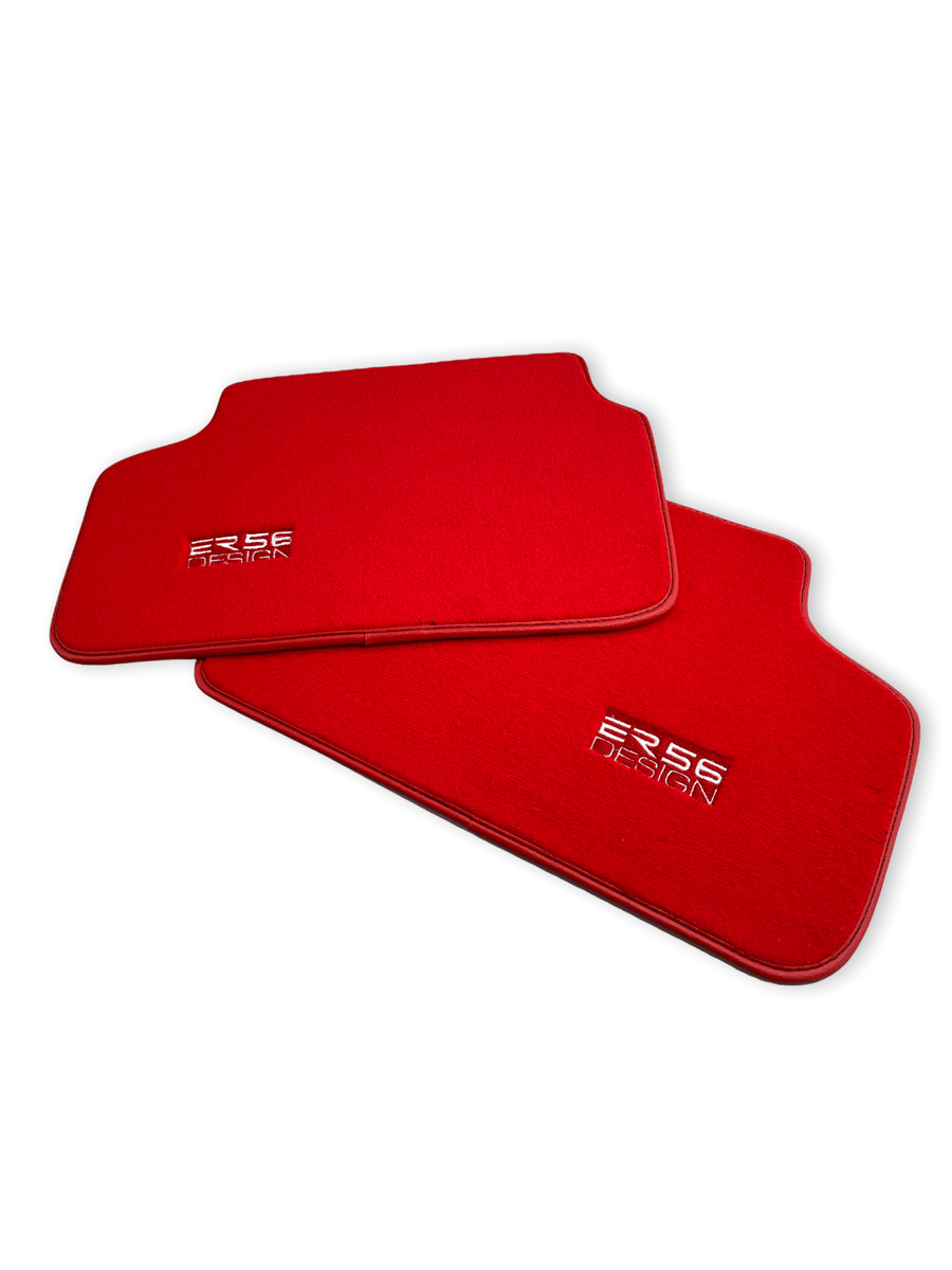 Red Floor Mats For BMW X5 Series E53 - ER56 Design Brand - AutoWin