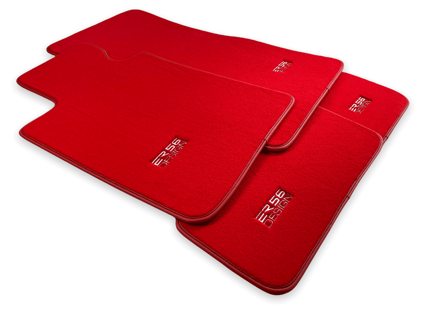 Red Floor Mats For BMW X5 Series G05 Er56 Design Brand - AutoWin