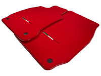 Red Floor Mats For Maserati Quattroporte IT Edition - AutoWin