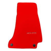 Red Floor Mats For Mercedes Benz EQS-Class V297 (2021-2023) | Limited Edition - AutoWin
