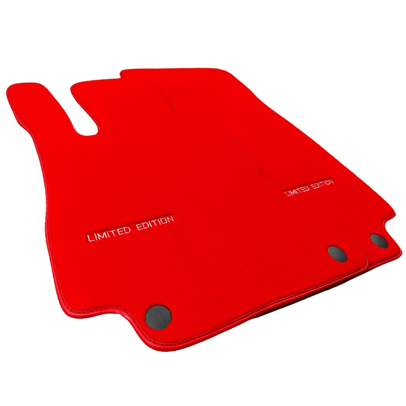 Red Floor Mats For Mercedes Benz GL-Class X166 (2012-2015) | Limited Edition - AutoWin