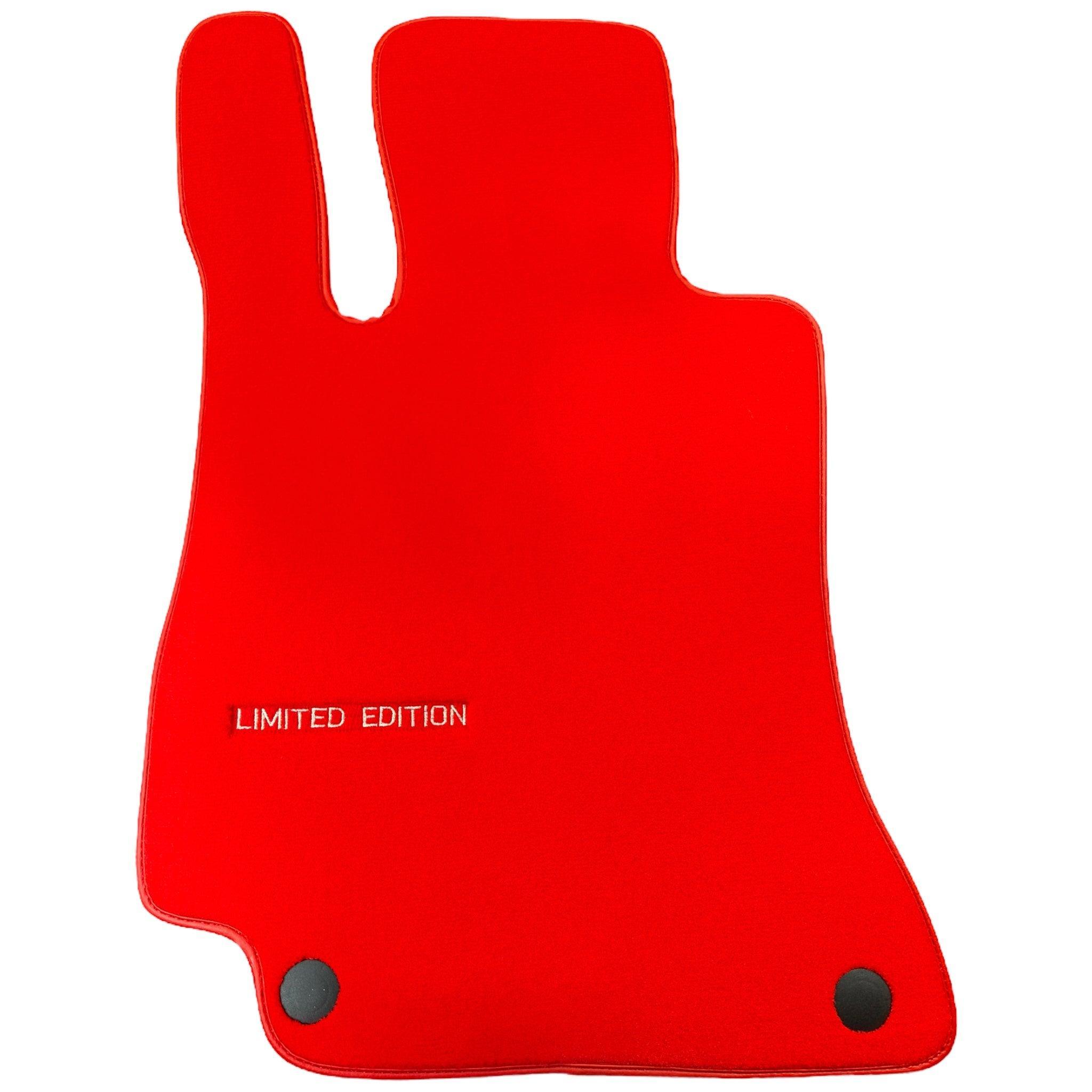 Red Floor Mats For Mercedes Benz GLC-Class C253 Coupe (2020-2023) Hybrid | Limited Edition - AutoWin