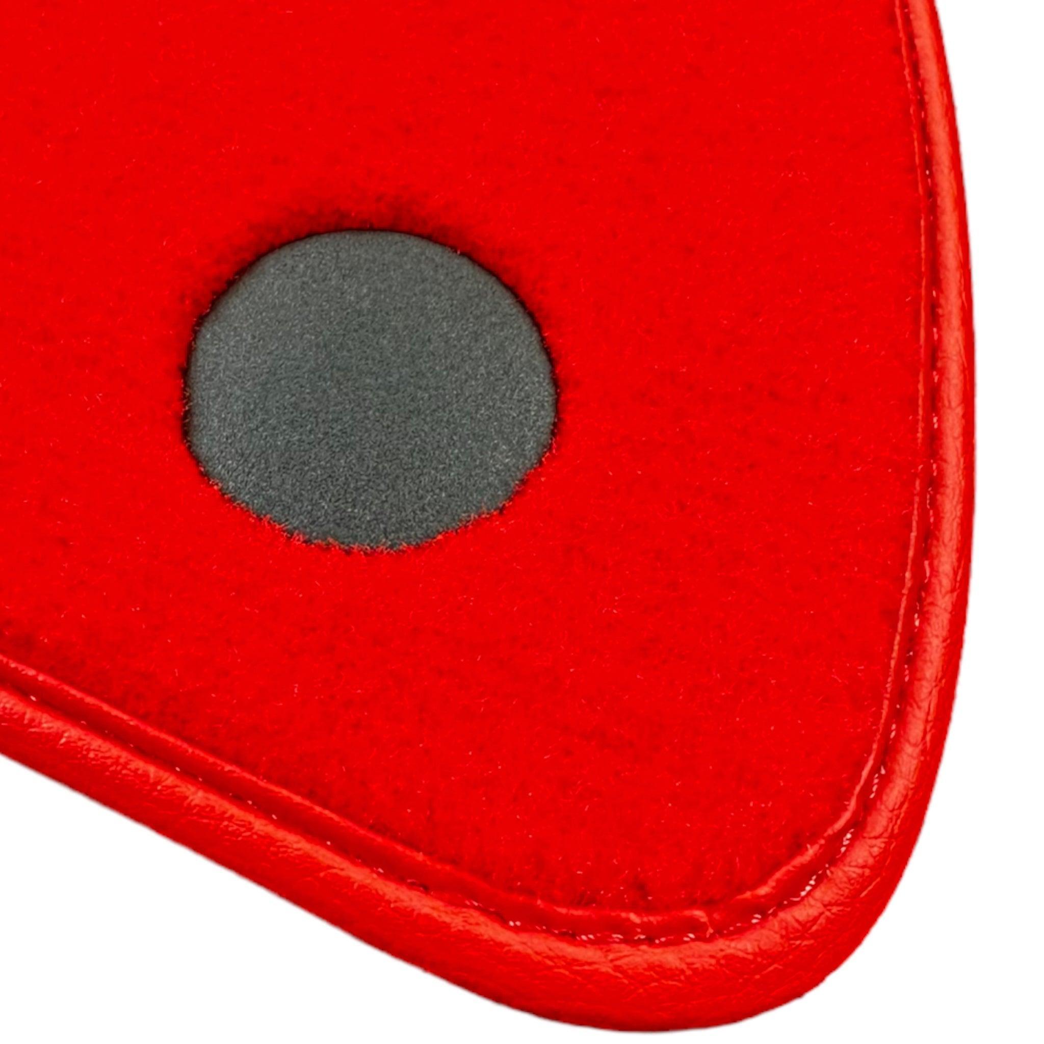 Red Floor Mats For Mercedes Benz GLC-Class C253 Coupe (2020-2023) Hybrid | Limited Edition - AutoWin