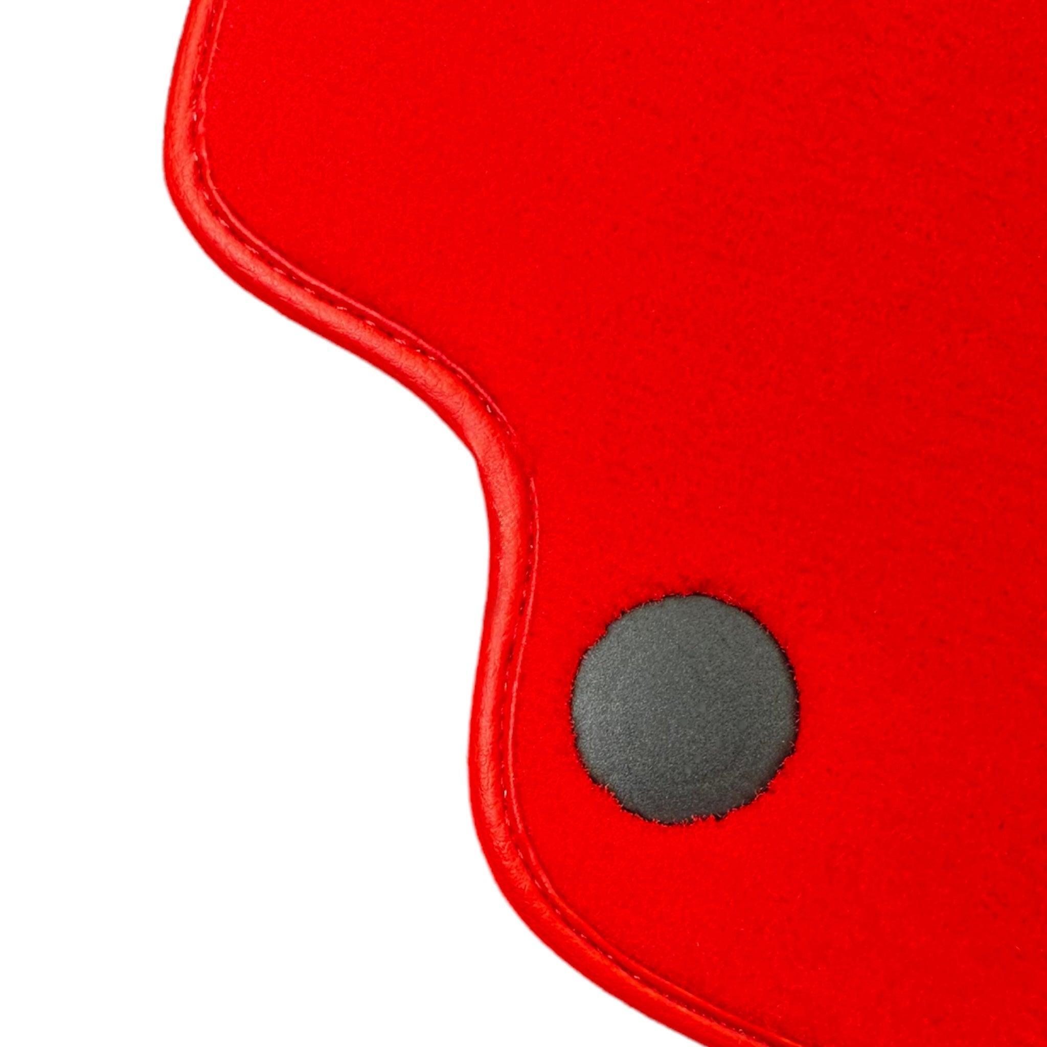 Red Floor Mats For Mercedes Benz GLC-Class C253 Coupe (2020-2023) Hybrid | Limited Edition - AutoWin