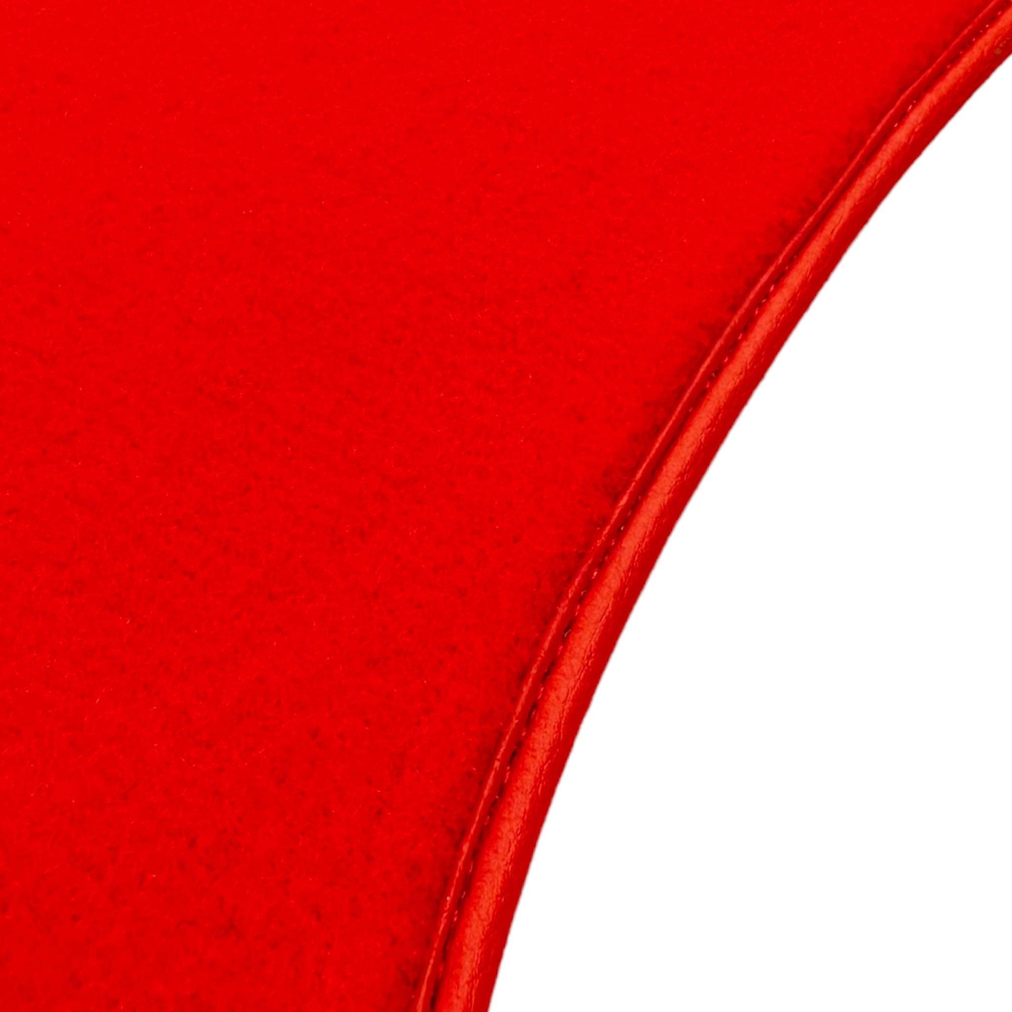 Red Floor Mats For Mercedes Benz GLC-Class C253 Coupe (2020-2023) Hybrid | Limited Edition - AutoWin