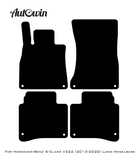 Red Floor Mats For Mercedes Benz S-Class V222 (2013-2020) Long Wheelbase | Limited Edition - AutoWin