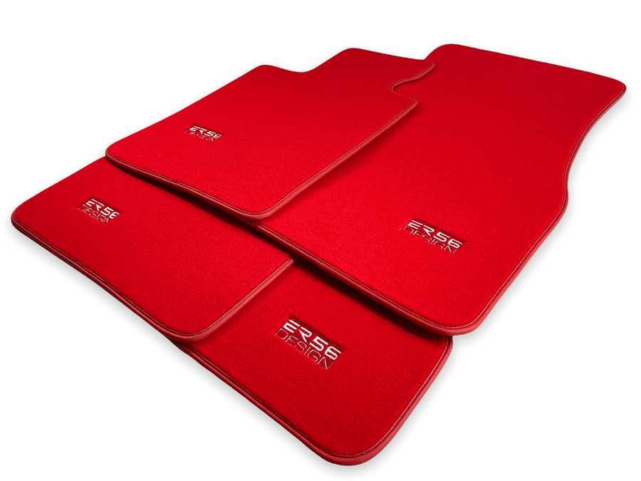 Red Mats For BMW 1 Series E88 Convertible - ER56 Design Brand - AutoWin