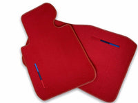 Red Mats For BMW 1 Series E88 Convertible With M Package - AutoWin