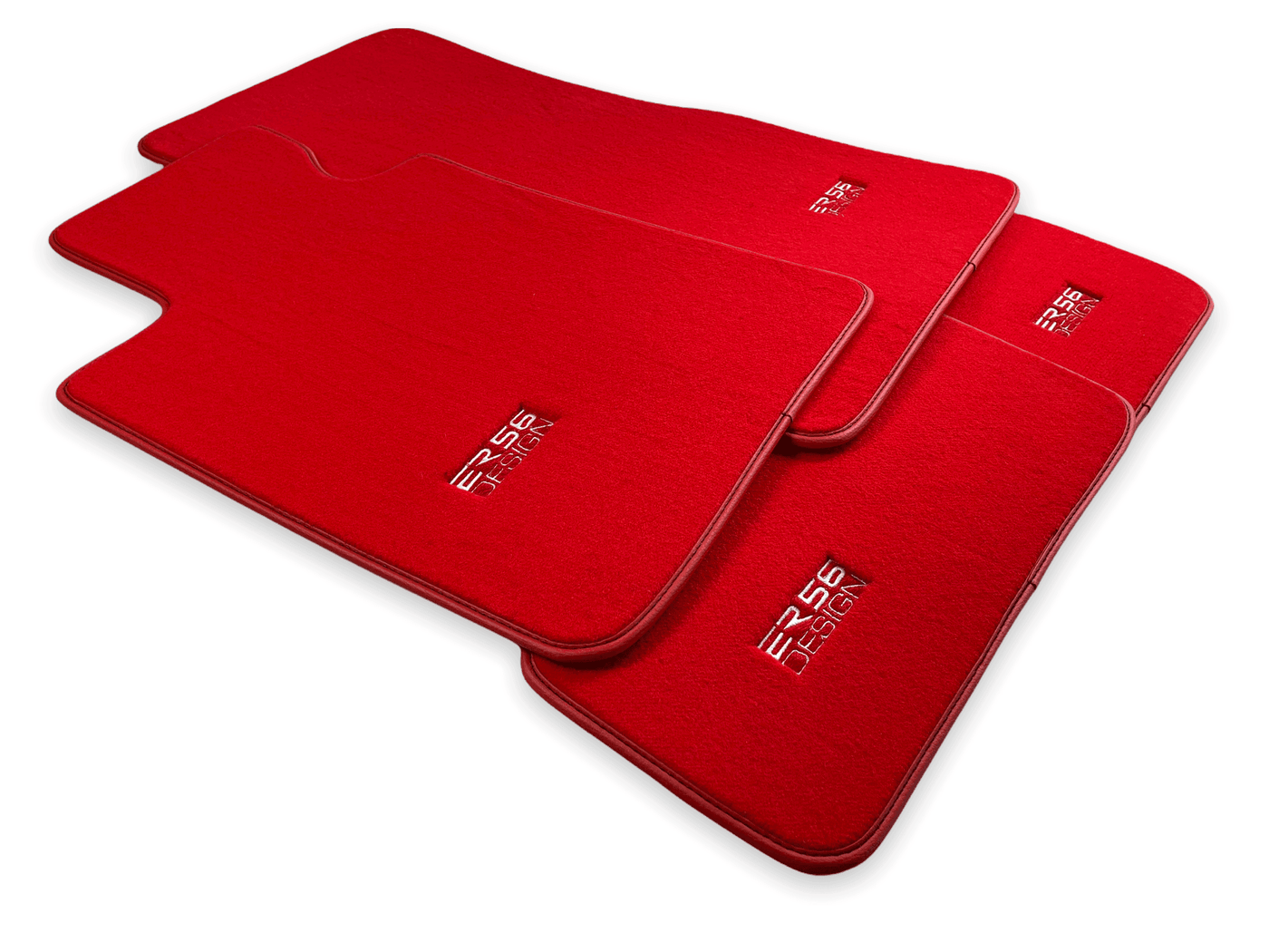 Red Mats For BMW M6 F12 Convertible - ER56 Design Brand - AutoWin
