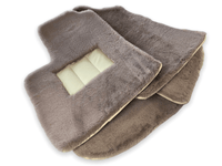 Sheepskin Floor Mats For Bentley Continental GT (2003–2011) Er56 Design - AutoWin