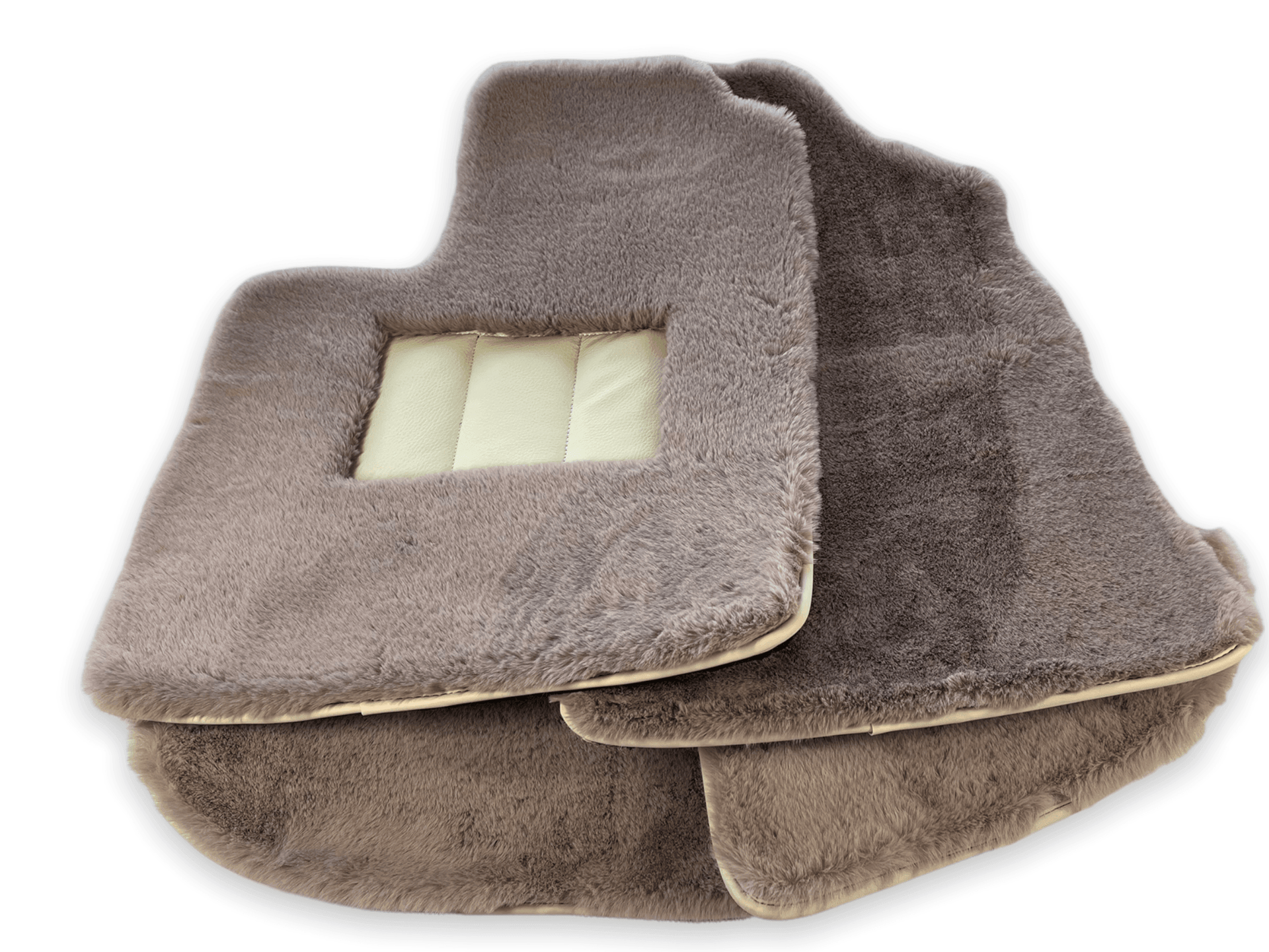 Sheepskin Floor Mats For Bentley Continental GT (2003–2011) Er56 Design - AutoWin