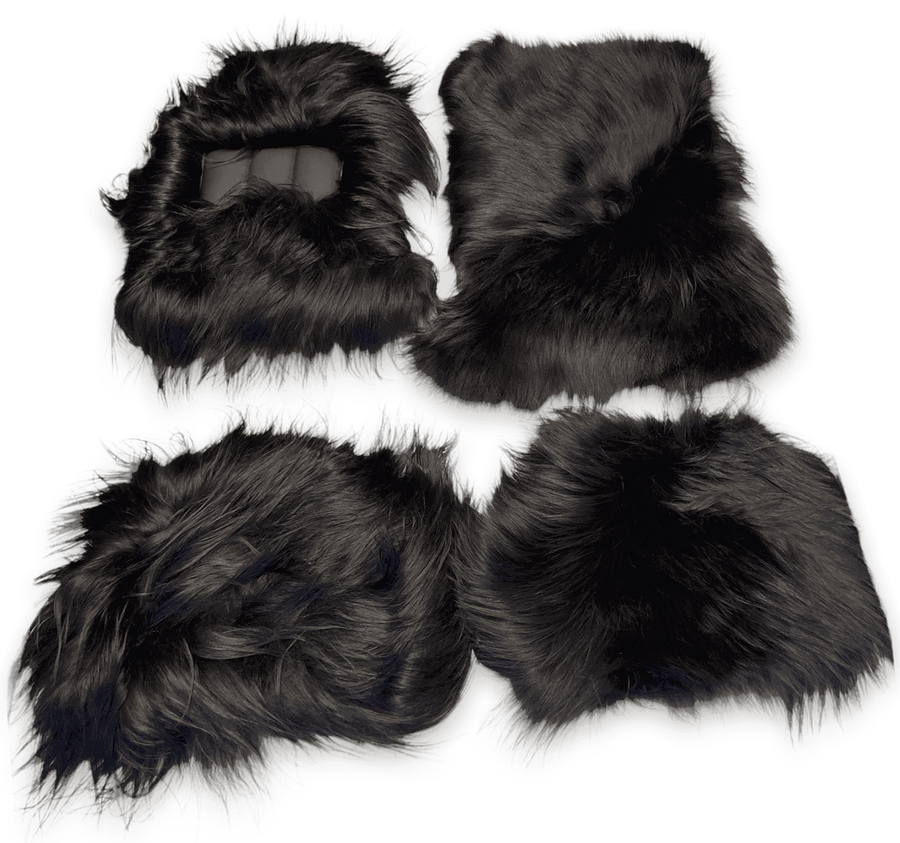Sheepskin Floor Mats For Rolls Royce Ghost Series II (2021-2024) Er56 Design Brand - AutoWin