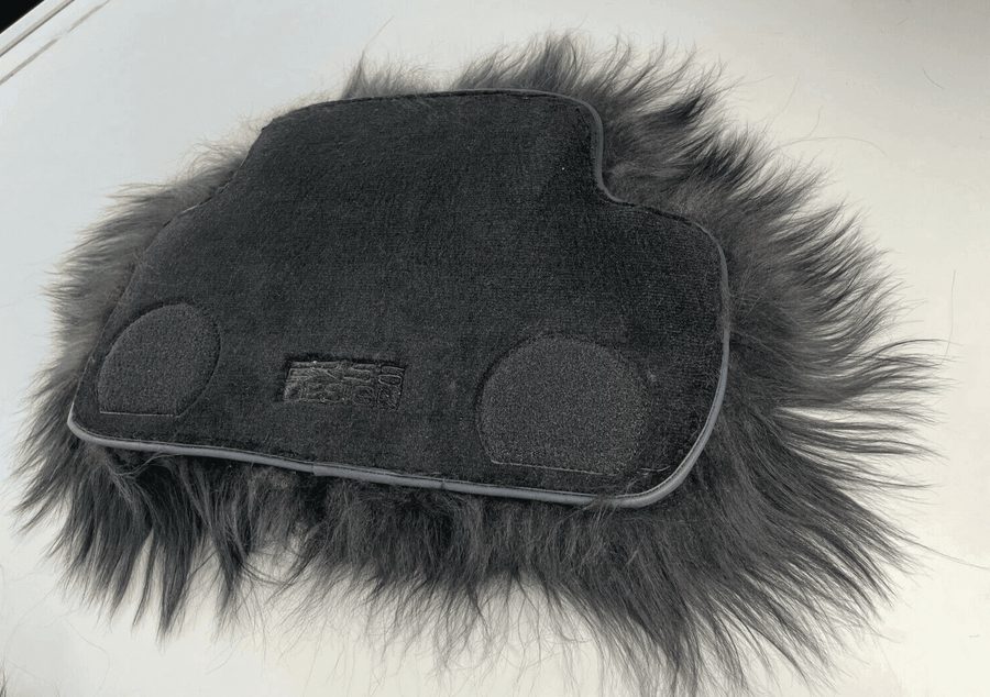 Sheepskin Floor Mats For Rolls Royce Ghost Series II (2021-2024) Er56 Design Brand - AutoWin