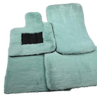 Tiffany Blue Sheepskin Floor Mats For Bentley Flying Spur (2013-2019) Er56 Design Brand - AutoWin