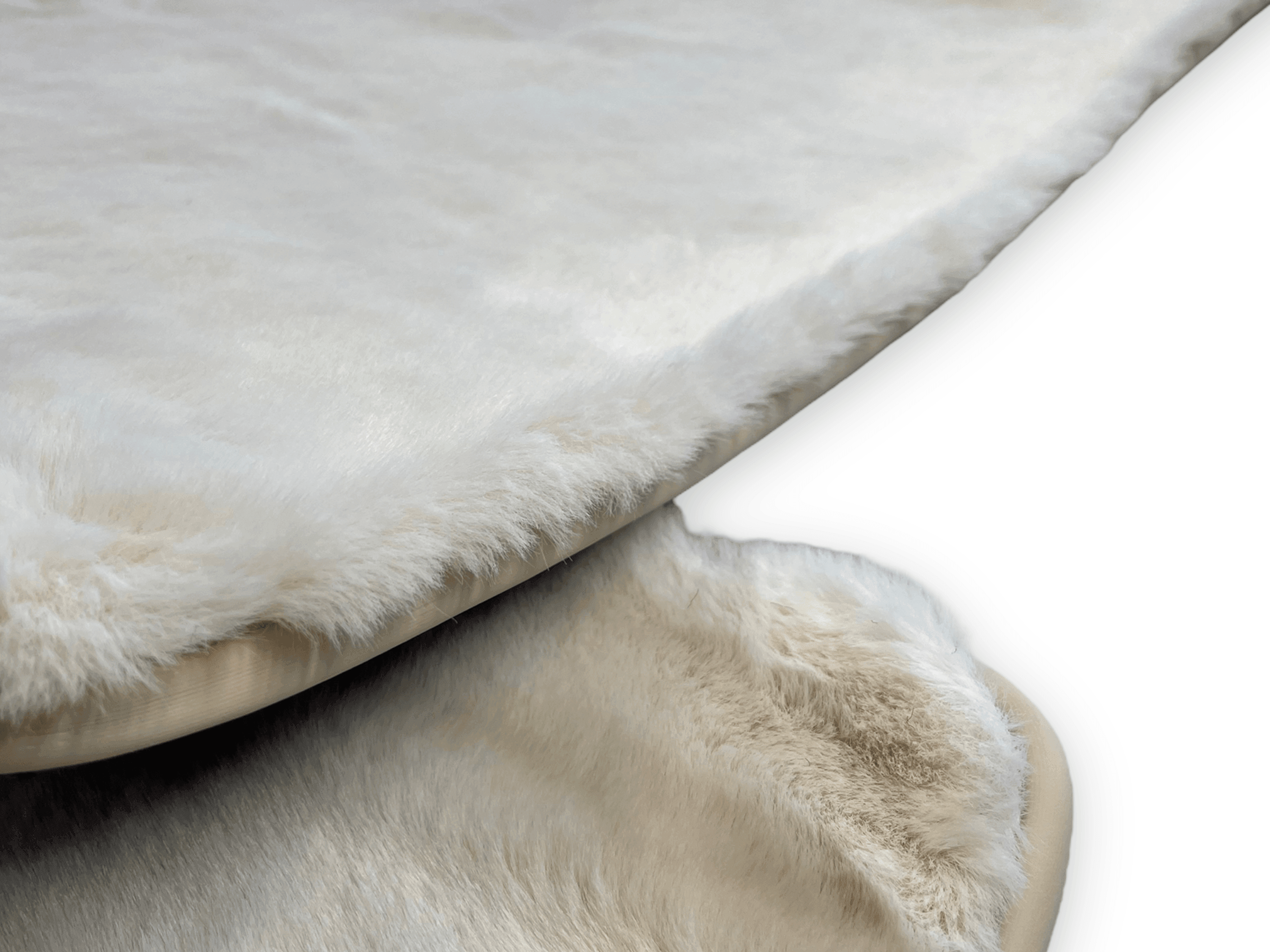 White Sheepskin Floor Mats For Rolls Royce Cullinan Rr31 2018-2023 Er56 Design Brand - AutoWin