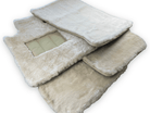 White Sheepskin Floor Mats For Rolls Royce Cullinan Rr31 2018-2023 Er56 Design Brand - AutoWin
