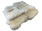 White Sheepskin Floor Mats For Rolls Royce Phantom VIII (2017-2024) ER56 Design Brand - AutoWin